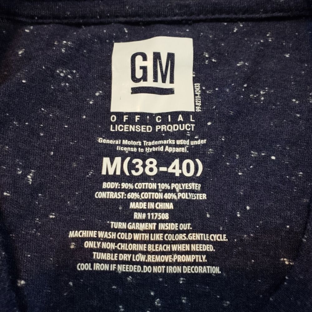 Chevrolet Shirt Size Medium Long Sleeve American Muscle Cars Established 1911 - Picture 5 of 5